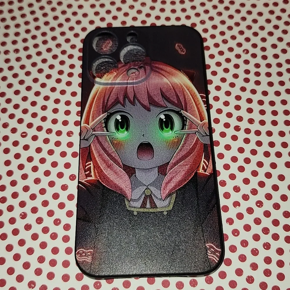 Brand new Apple IPhone 14 Pro Max Spy × Family Anya Forger  Silicone Phone Case
